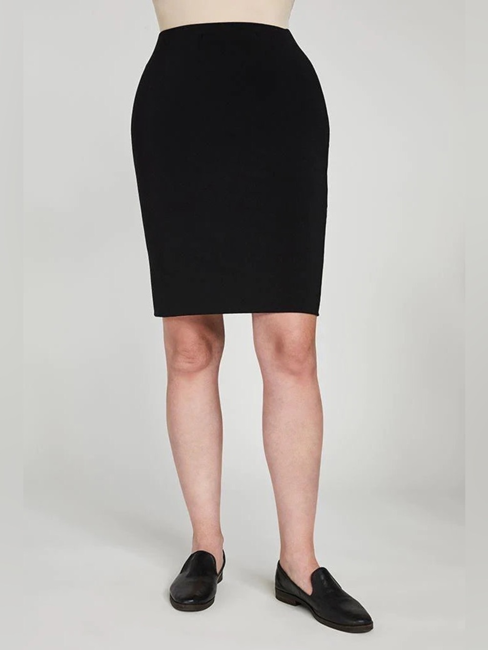 Sympli Black Tube Skirt Short Size 6